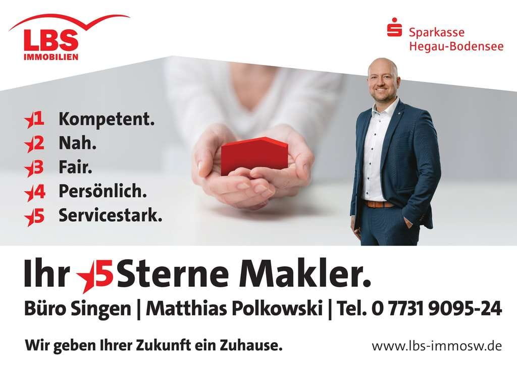 Immobilie in Singen (Hohentwiel) - Klein aber fein! Gut aufgeteilte 1-Zimmerwohnung im Singener-Norden! - Bild 3
