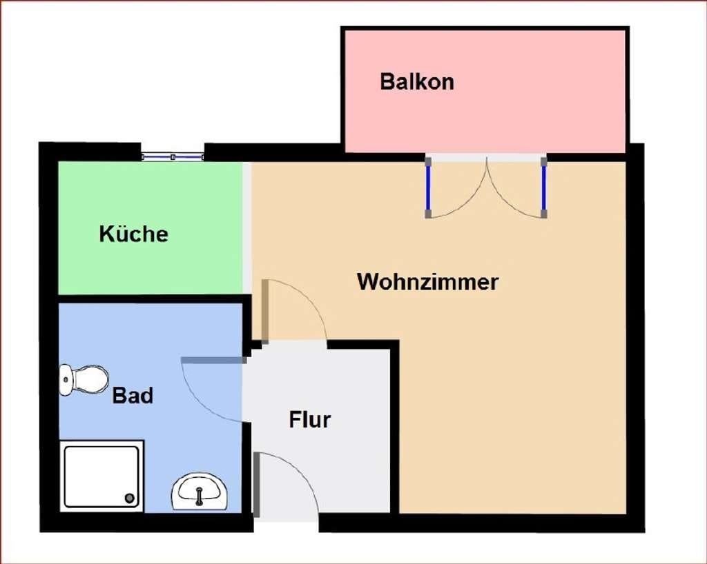 Immobilie in Niederau - Vermietete Eigentumswohnung in Ockrilla - Bild 1