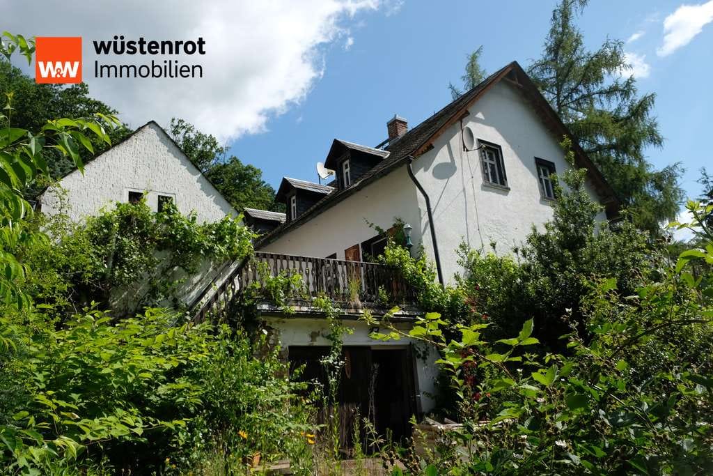 Immobilie in Waldheim - Traumhaftes Anwesen in idyllischer Lage bei Burg Kriebstein – Wohnen im Grünen mit historischem Char - Bild 2