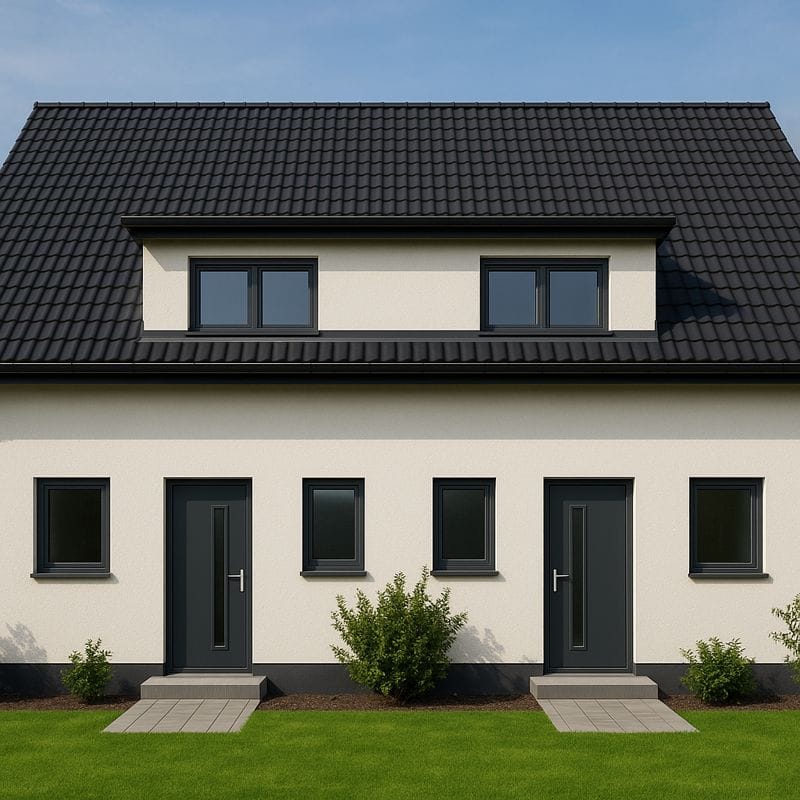 Immobilie in Prisdorf - Erstbezug Neubau: Doppelhaushälfte in beliebter Wohnlage Prisdorf - Bild 1