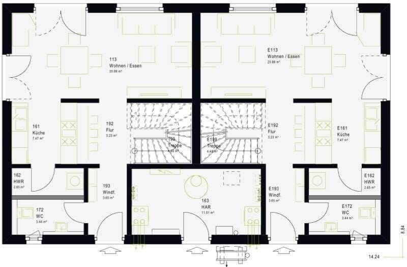 Immobilie in Neumagen-Dhron - Flexibles Wohnen und Leben für zwei Familien - Bild 4