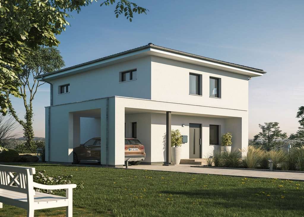 Immobilie in Pfronstetten - Stadtvilla für die Familie - mit Gartensauna - Bild 1