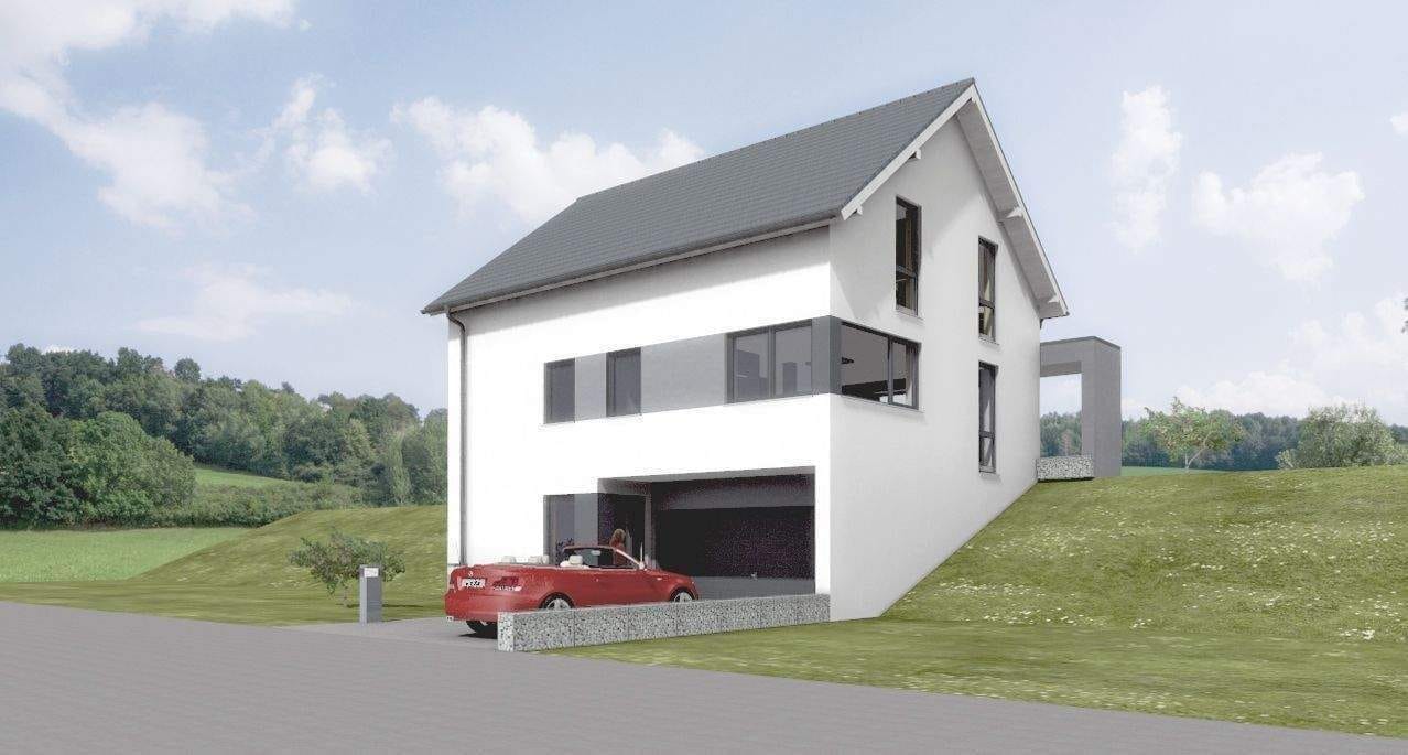 Immobilie in Kinderbeuern - Architektenhaus auf attraktivem Baugrundstück in Kinderbeuern - Bild 0