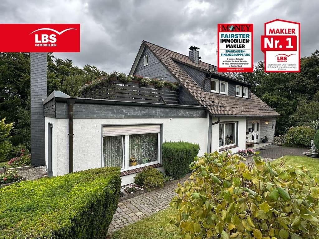 Immobilie in Wermelskirchen - Gemütliches Zuhause mit Kamin, Pool und großem Garten in Wermelskirchen - Bild 0