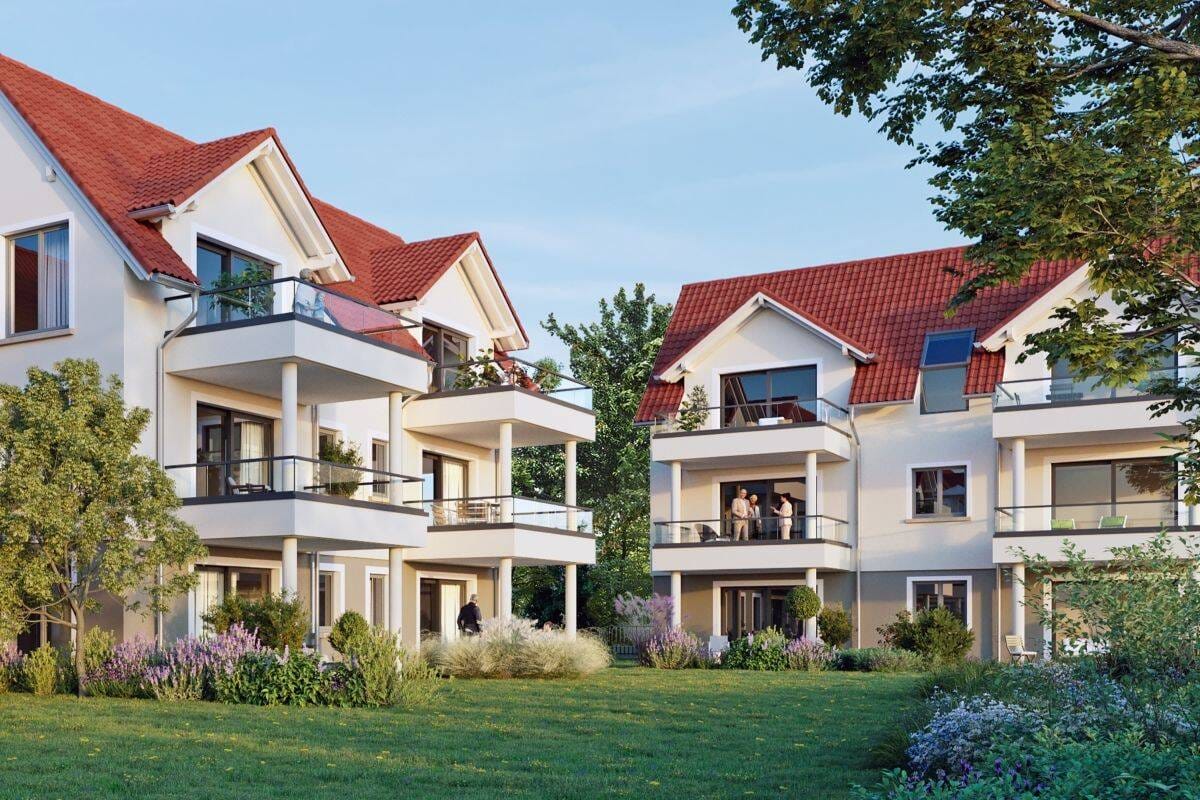 Immobilie in Erpolzheim -  BARRIEREFREIE 4-ZIMMER-WOHNUNG MIT BLICK IN DIE WEINREBEN - Bild 2