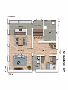 Immobilie in Prüm - Bauvorhaben, Neubau als Fertighaus inklusive Bodenplatte (Alto F13) - Bild 2