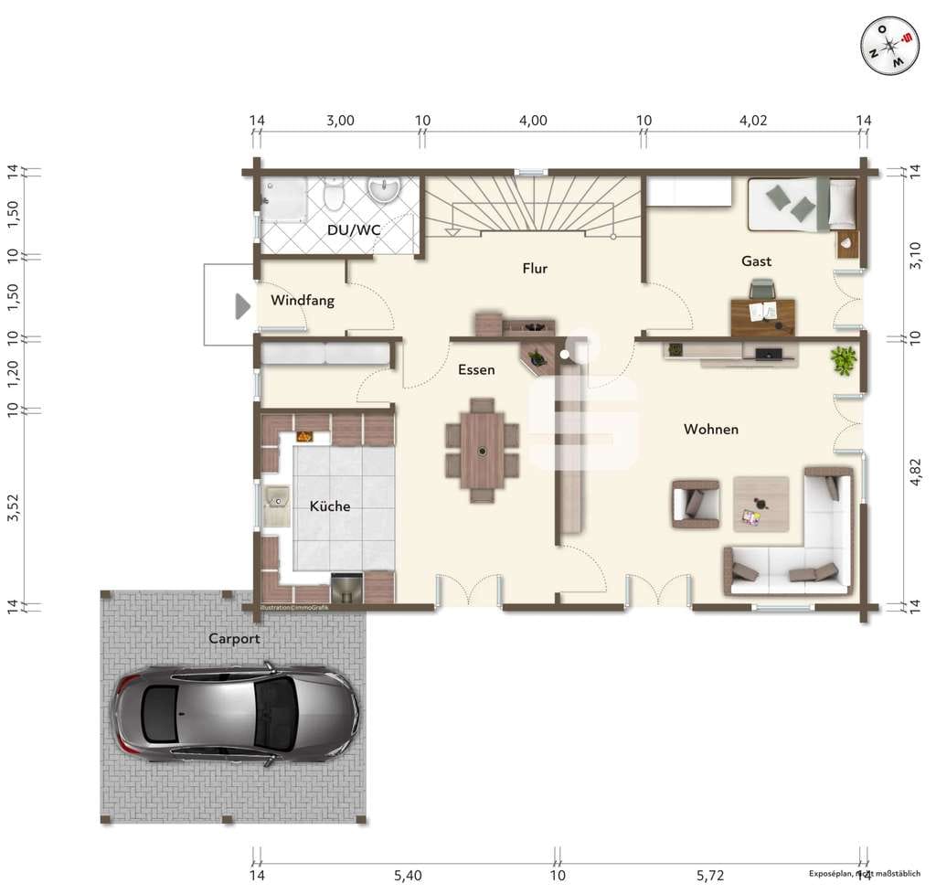 Immobilie in Feldkirchen - Standard kann jeder - Level up Living mit Pool - Bild 2