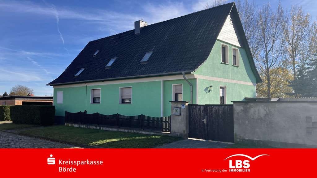 Immobilie in Ummendorf - Zweifamilienhaus auf großem Grundstück! - Bild 0