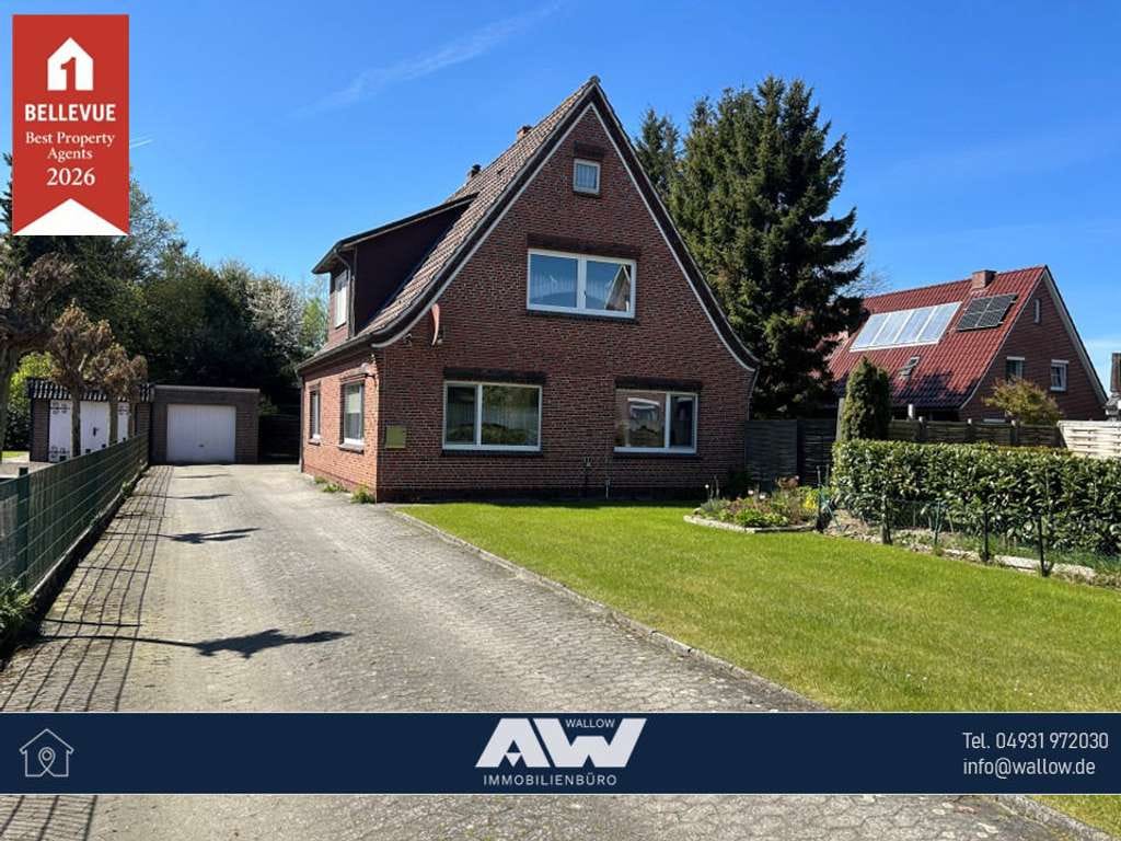 Immobilie in Großheide - Wohnhaus mit Nebengebäuden in Großheide - Bild 0