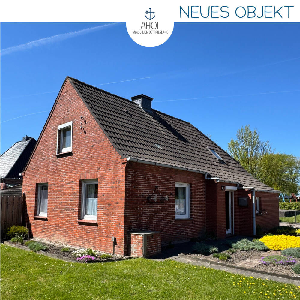 Immobilie in Emden - Renovierungsbedürftiges Einfamilienhaus mit Garage, Carport und großzügigem Grundstück - Bild 0