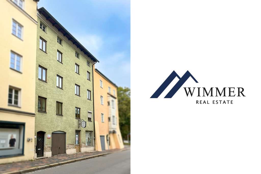 Immobilie in Wasserburg am Inn - Altstadthaus mit Entwicklungspotenzial in Wasserburg am Inn – leerstehend, ohne Denkmalschutz, mit D - Bild 0