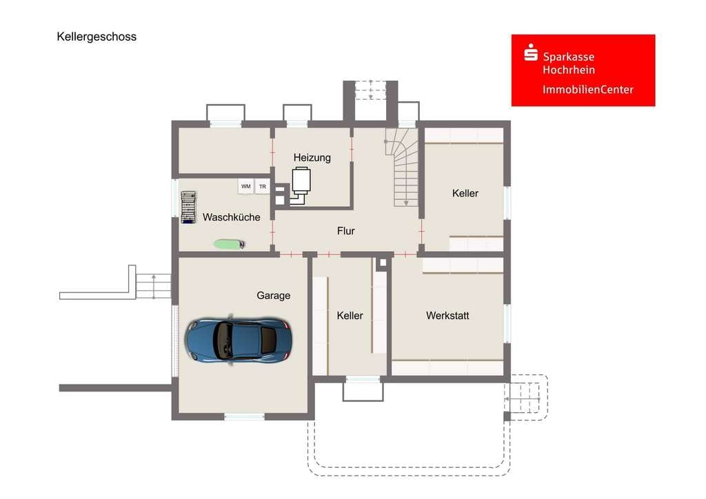 Immobilie in Lottstetten - Viel Raum für Ideen - Einfamilienhaus in Lottstetten mit Garten - Bild 3