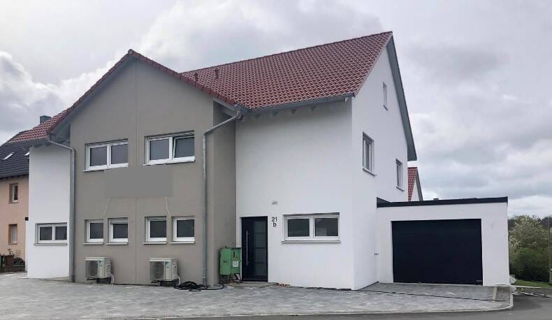 Immobilie in Schnelldorf - Doppelhaushälfte in Schnelldorf - Neubau-Erstbezug - Bild 1