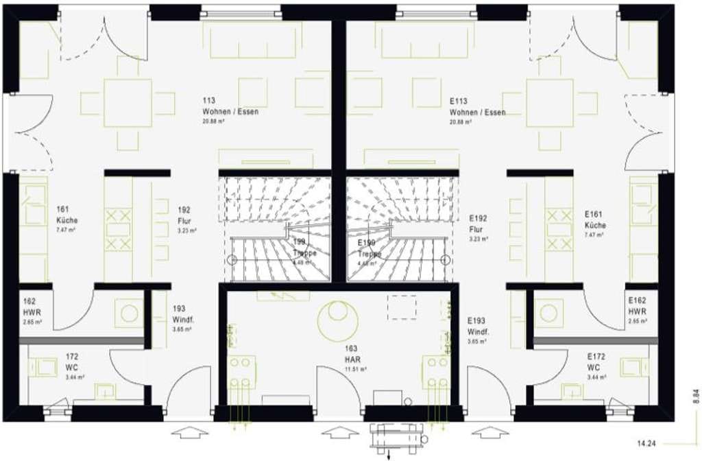Immobilie in Kühbach - Für zwei Familien - Kosten halblieren - Bild 3