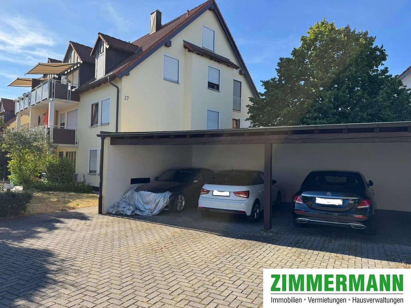 Immobilie in Baunach - Baunach - ruhige Wohnlage:  Sonnige 2-Zimmer-Wohnung mit großem Abstellraum im Spitzboden - Bild 1