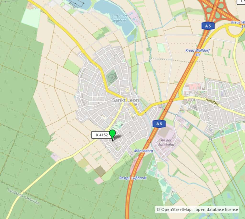 Immobilie in St. Leon-Rot - St. Leon-Rot:  EFH mit ELW, , 275m² WFL,  Bj. 1985, keine K-Prov., FREI - Bild 1