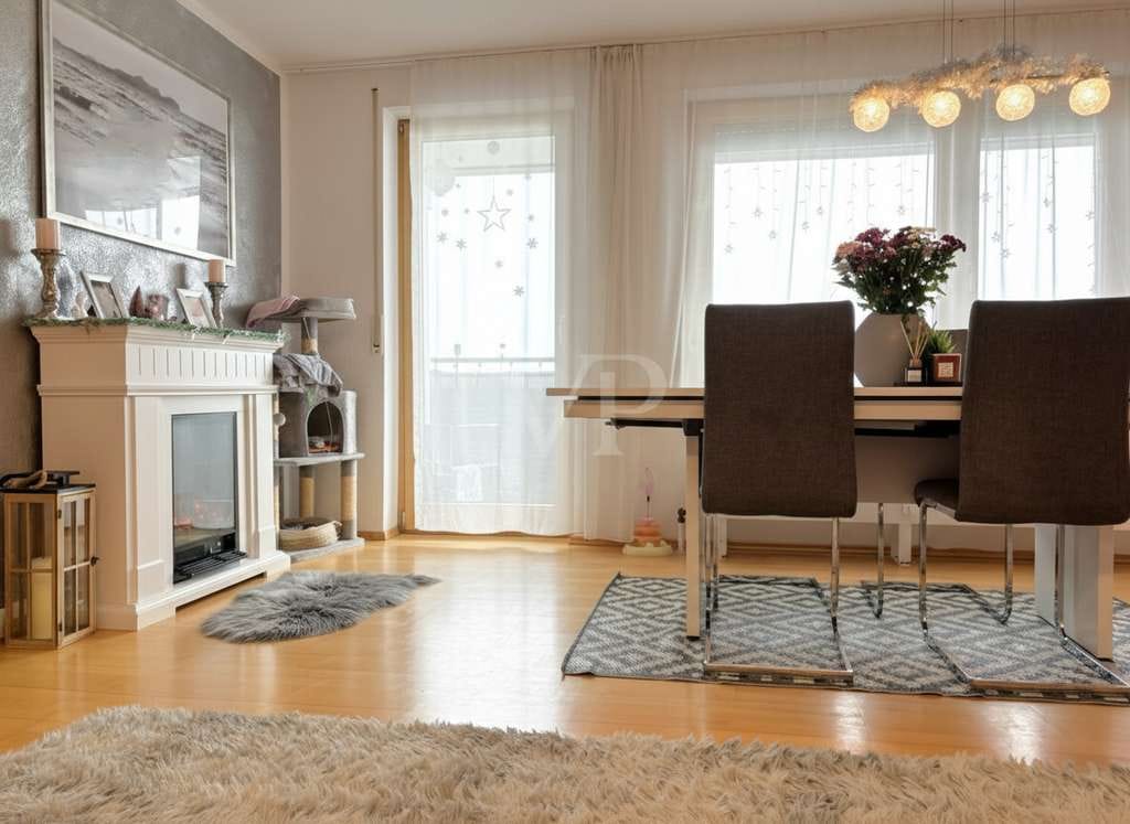 Immobilie in Möglingen - Gepflegte 3-Zimmer-Wohnung mit zwei Balkonen und neuer Einbauküche - Bild 1