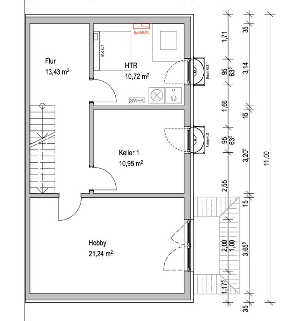 Immobilie in Grasbrunn - Neubau-DHH (A+) inkl. Keller – viel Platz, viel Licht, viel Lebensqualität in Neukeferloh - Bild 3