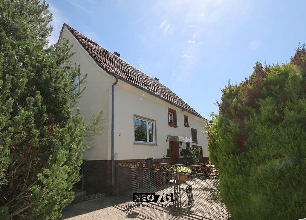 Immobilie in Wernersberg - Einfamilienhaus mit Scheune, Garage und großem Garten - Bild 1