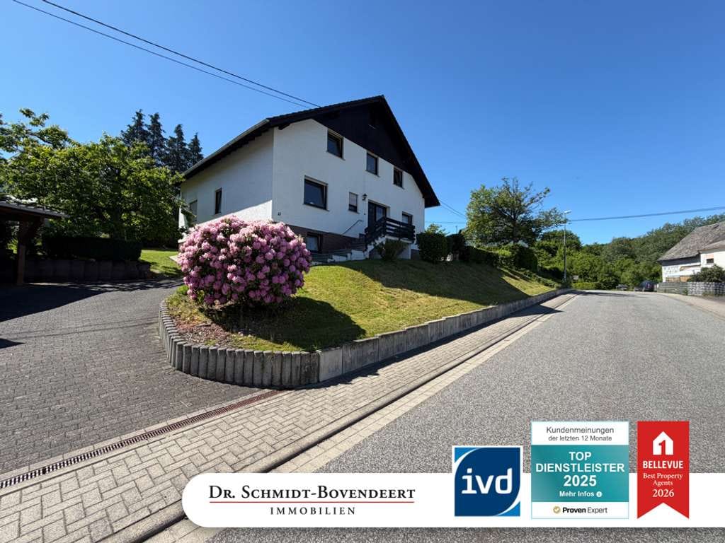 Immobilie in Limbach - Ein-/ Zweifamilienhaus mit großzügigem Grundstück und tollem Blick in Limbach. - Bild 0