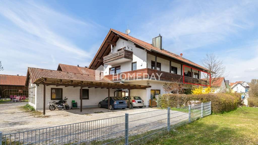 Immobilie in Nandlstadt - Attraktive 3-Zimmer-Wohnung mit Balkon, Garten und Stellplatz in Nandlstadt - Bild 2
