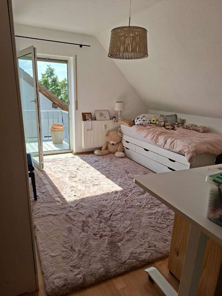 Immobilie in Lustadt - Maisonette am Feldrand mit Balkon & Weitblick - 60m² Wohnfläche + 20m² ausgebaute Nutzfläche, EBK - Bild 3