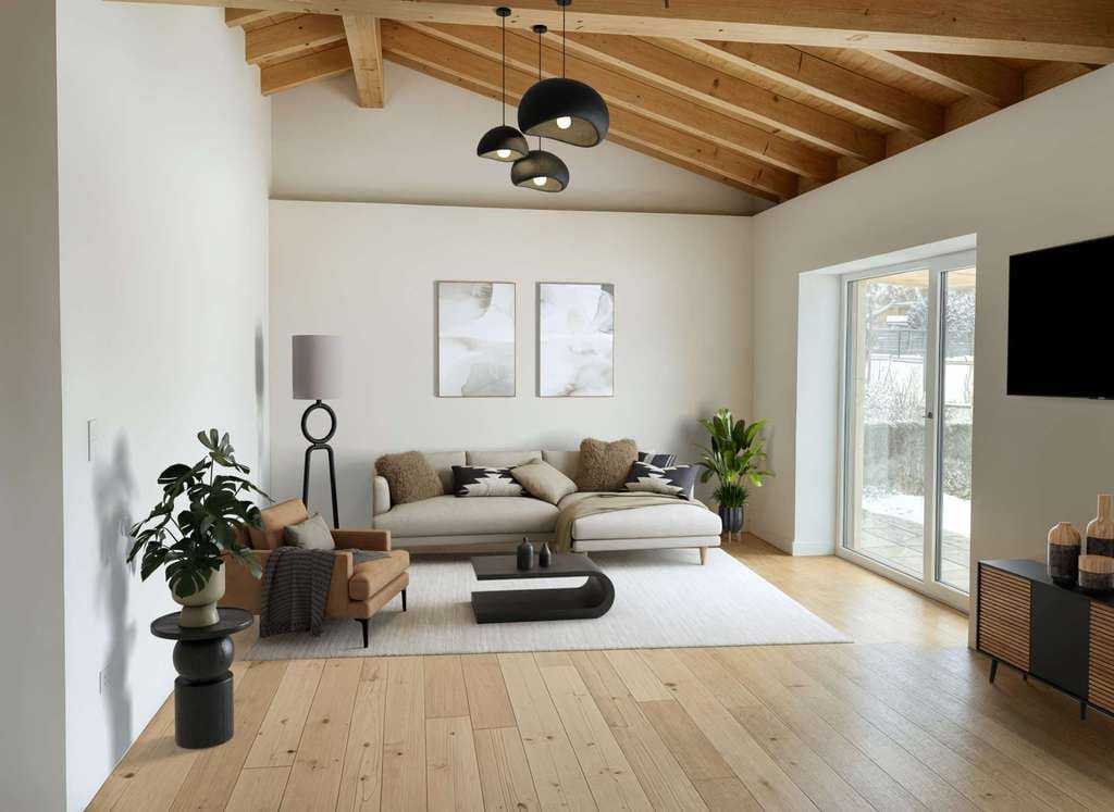 Immobilie in Spiegelau - Minimalistisch wohnen, großzügig leben – ebenerdiger KFW 55 Neubau in Spiegelau - Bild 3