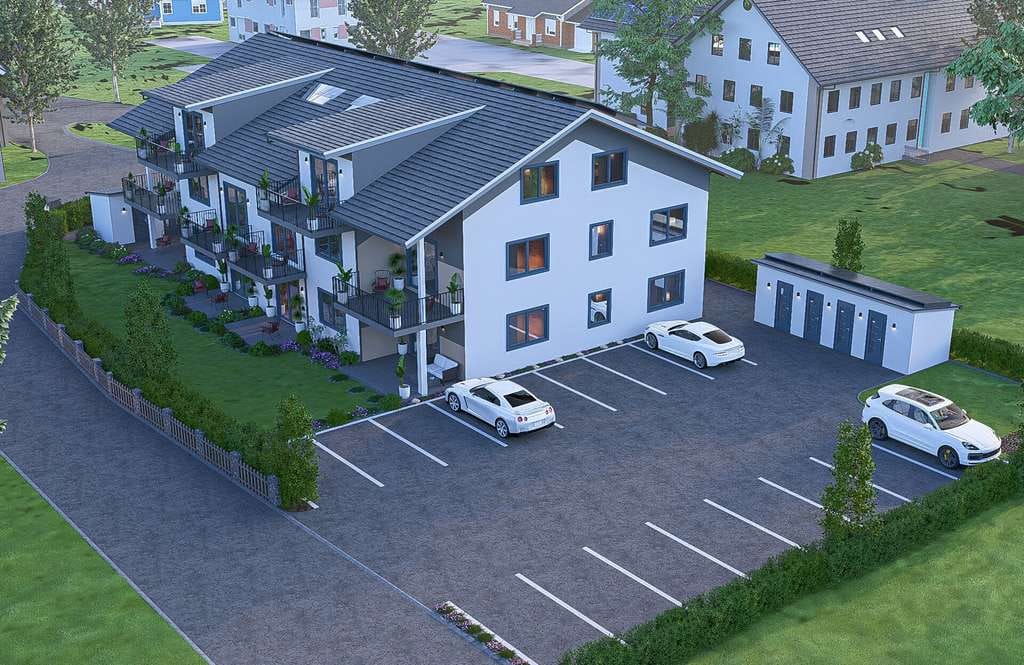 Immobilie in Parkstetten - 3-Zimmer-Neubauohnungen. energieeffizient. wertstabil. zeitgemäß. - Bild 1