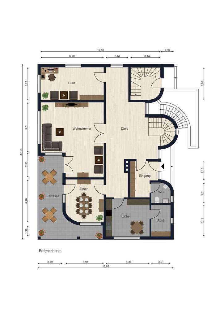 Immobilie in Bad Salzdetfurth - Luxus trifft auf Idylle – Exklusives Zweifamilienhaus mit Einliegerwohnung - Bild 2