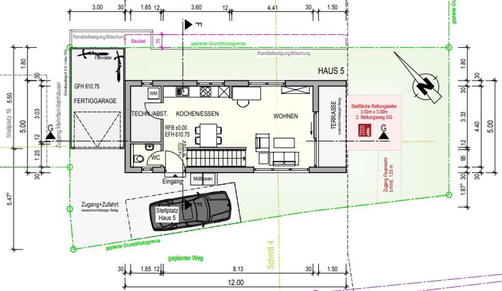 Immobilie in Jungingen - Lichtdurchflutetes Einfamilienhaus mit Garten und Garage inkl. PV-Anlage mit Speicher - Bild 2
