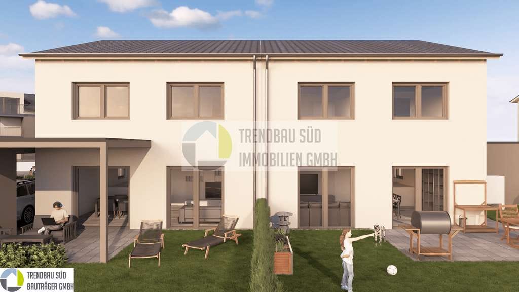 Immobilie in Mietingen - Im Bau - Familienfreundlich Wohnen - Doppelhaushälfte Nr. 01 in 88487 Mietingen - Bild 2