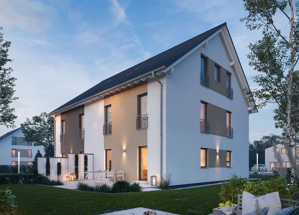 Immobilie in Saulheim - Hier wohnen zwei Familien wie in einem Doppelhaus. - Bild 0