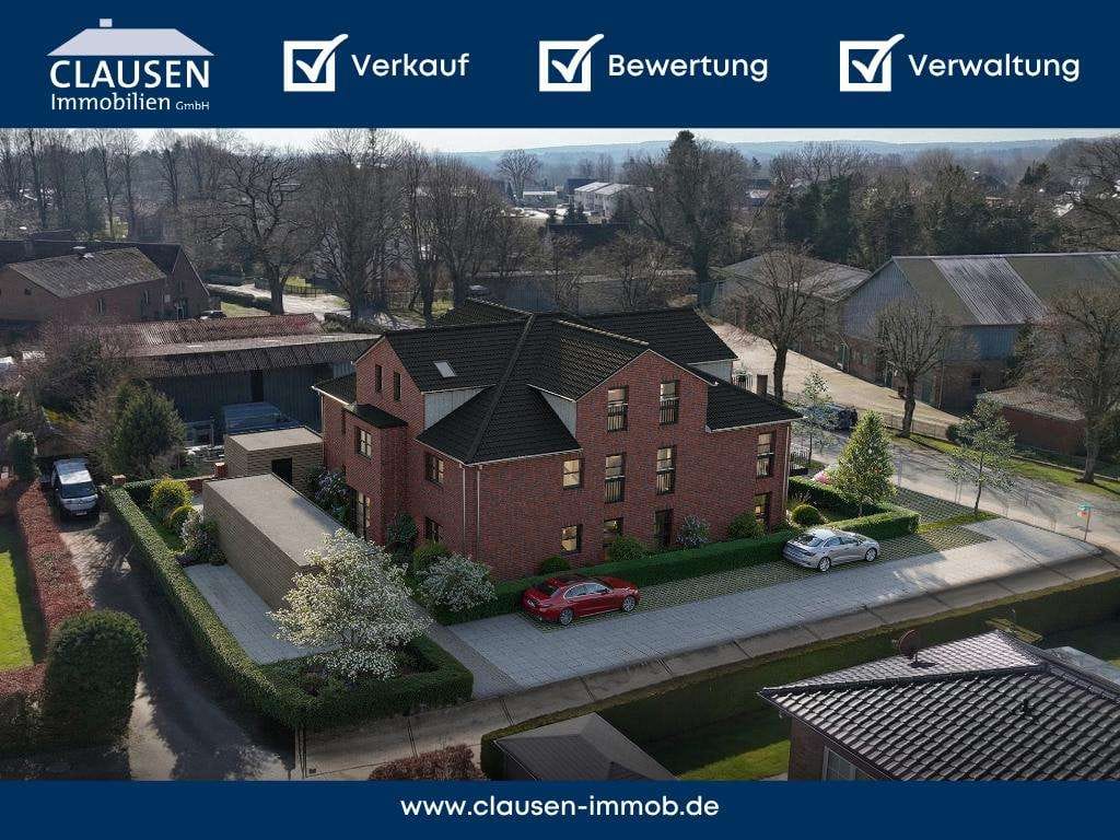 Immobilie in Groß Kummerfeld - WE 3: Neubauwohnung - barrierefreie 4-Zi. Wohnung mit Terrasse und Garten! - Bild 0