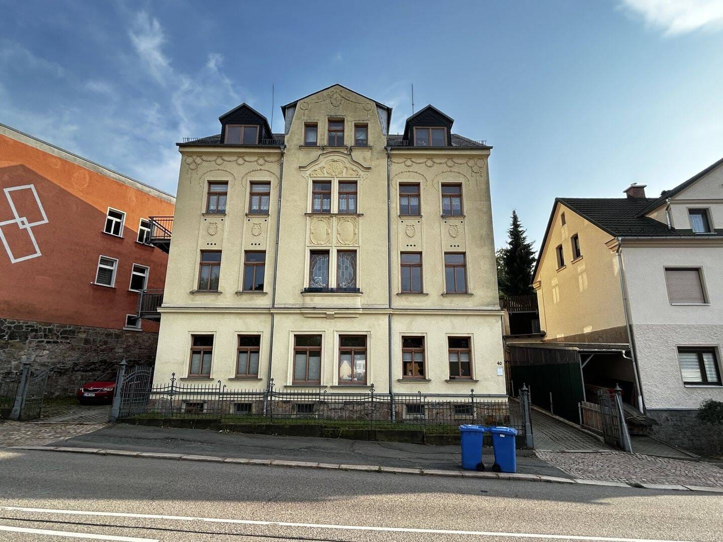 Immobilie in Hartmannsdorf bei Kirchberg - Leerstehende, helle 2-Raumwohnung mit EBK in Kirchberg! Denkmalschutz! - Bild 3