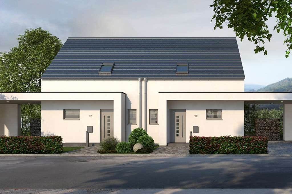 Immobilie in Dietenhofen - Individuell planbare Doppelhaushälfte in Dietenhofen - Ihr Ausbauhaus nach Maß - Bild 0