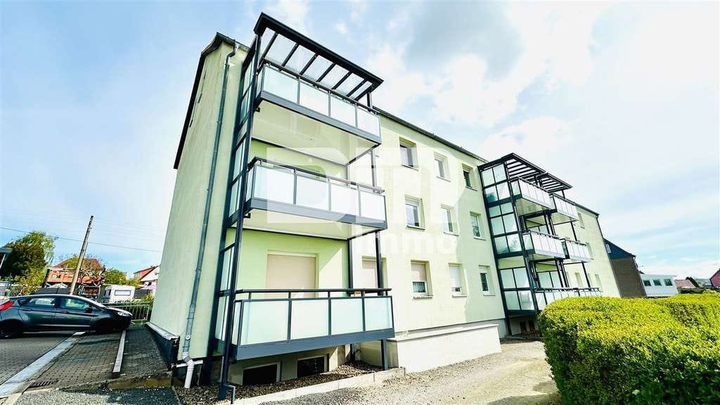 Immobilie in Dingelstädt - Schöne modernisierte 4 Zimmer Wohnung mit Balkon und Garage  - Bild 0