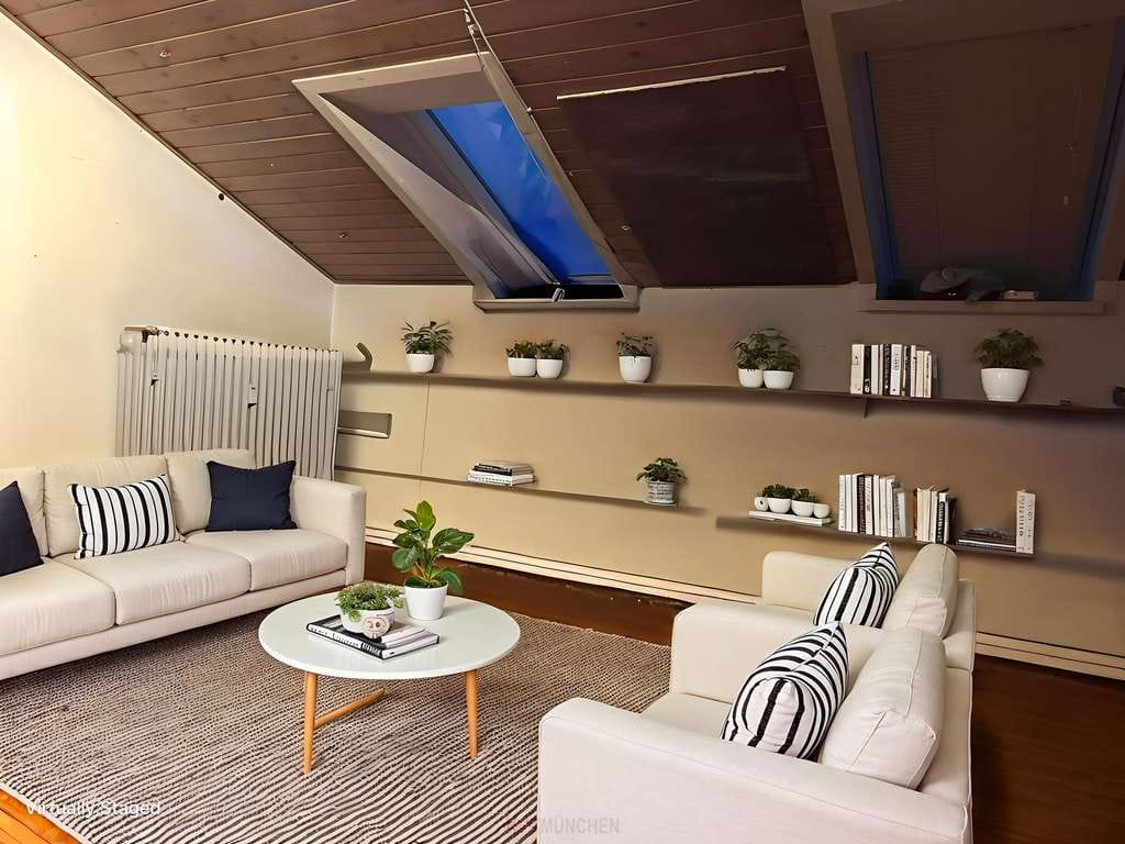 Immobilie in Rosenheim - Kapitalanleger aufgepasst! Hochschulnah, bestens vermietete 2-Zimmer Wohnung Im Dachgeschoß - Bild 1