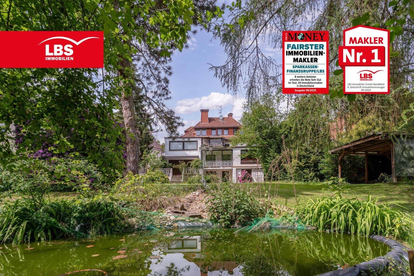 Immobilie in Enger - Riesiges Haus mit eigenem Park mitten in Enger - Bild 0
