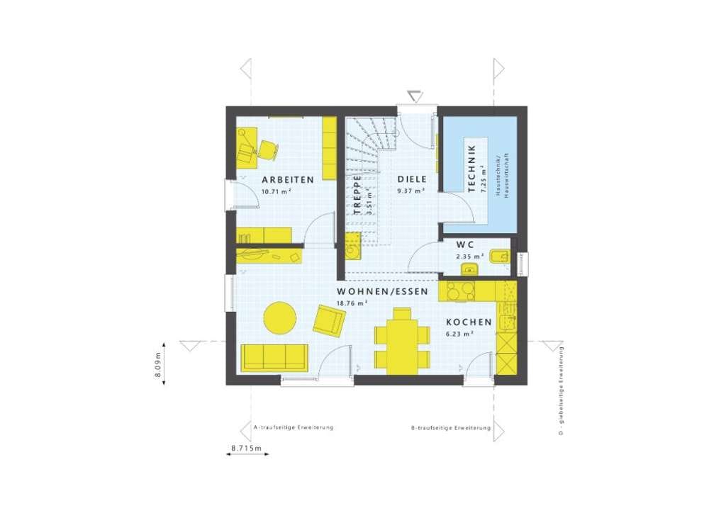 Immobilie in Kürnbach - Attraktives Haus vollunterkellert mit moderner Küche auf reelem Grundstück - Bild 2