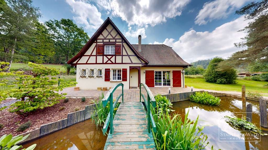 Immobilie in Ludwigswinkel - Exklusiver Immobilientraum im Elsass – romantisches Fachwerkhaus am Waldrand - Bild 2