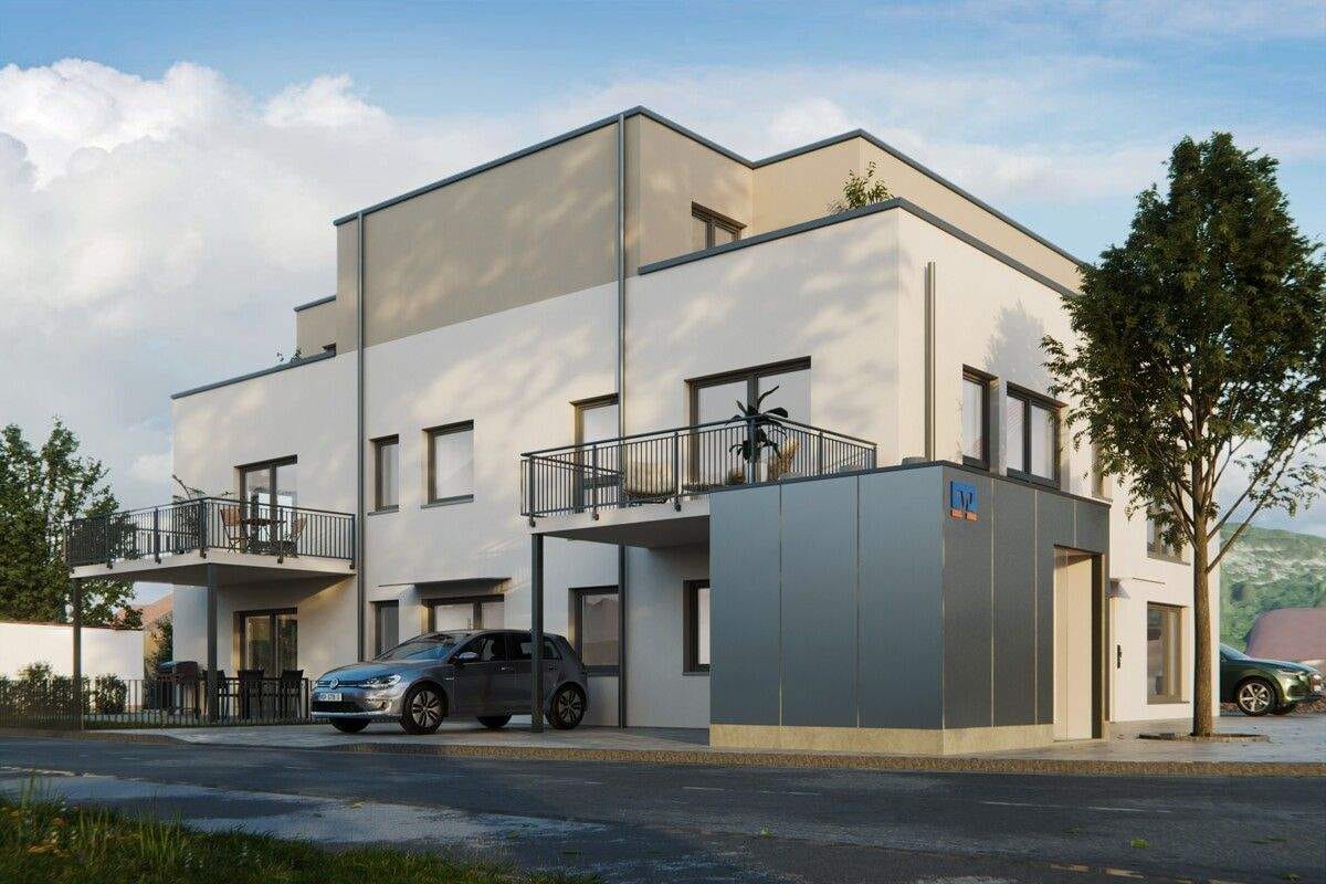 Immobilie in Karsbach - Heimat neu gedacht - Whg. Nr. 2 moderne Eigentumswohnungen im Herzen von Karsbach - Bild 1
