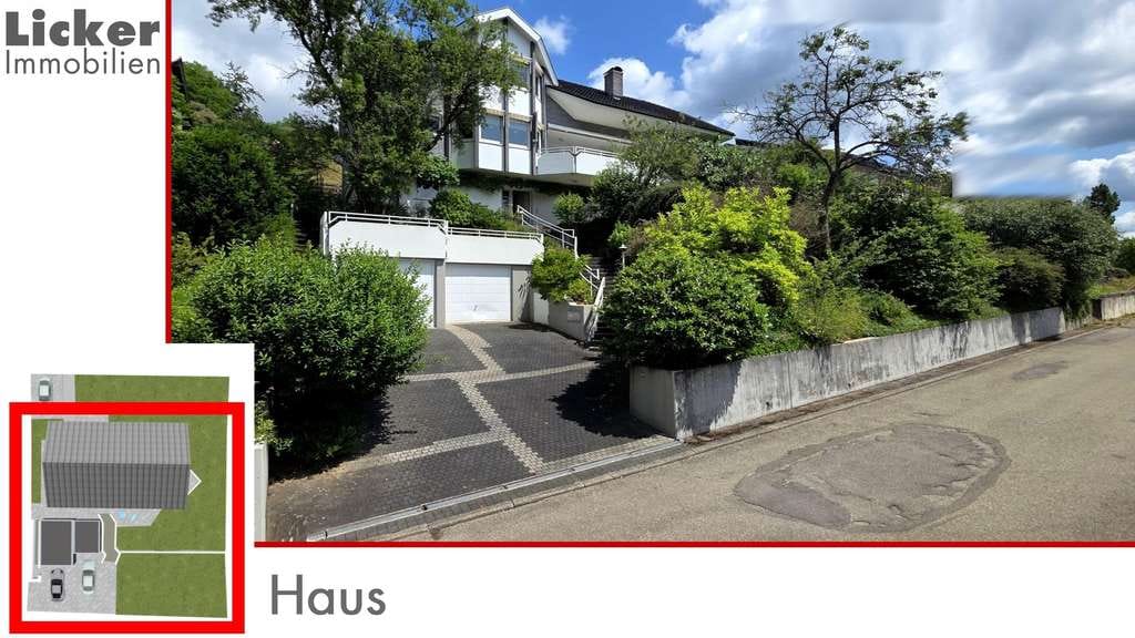 Immobilie in Auenwald - Villa mit Hallenbad und ELW, in bester Lage mit 323m² Wfl. - Bild 1