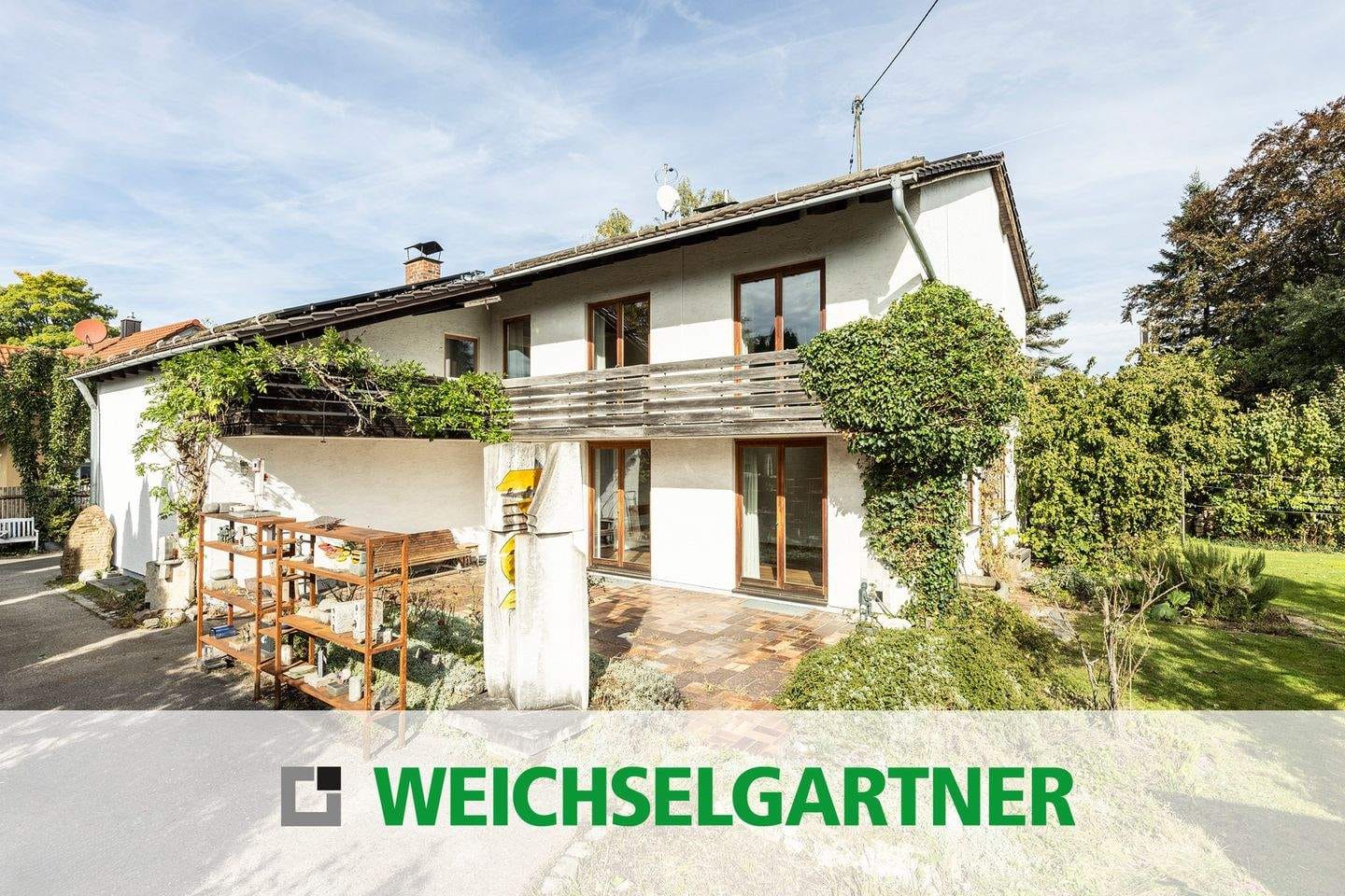Immobilie in Kirchheim bei München - Wohnen & Arbeiten - Freistehendes Einfamilienhaus mit Atelier in ruhiger Ortslage - Bild 0