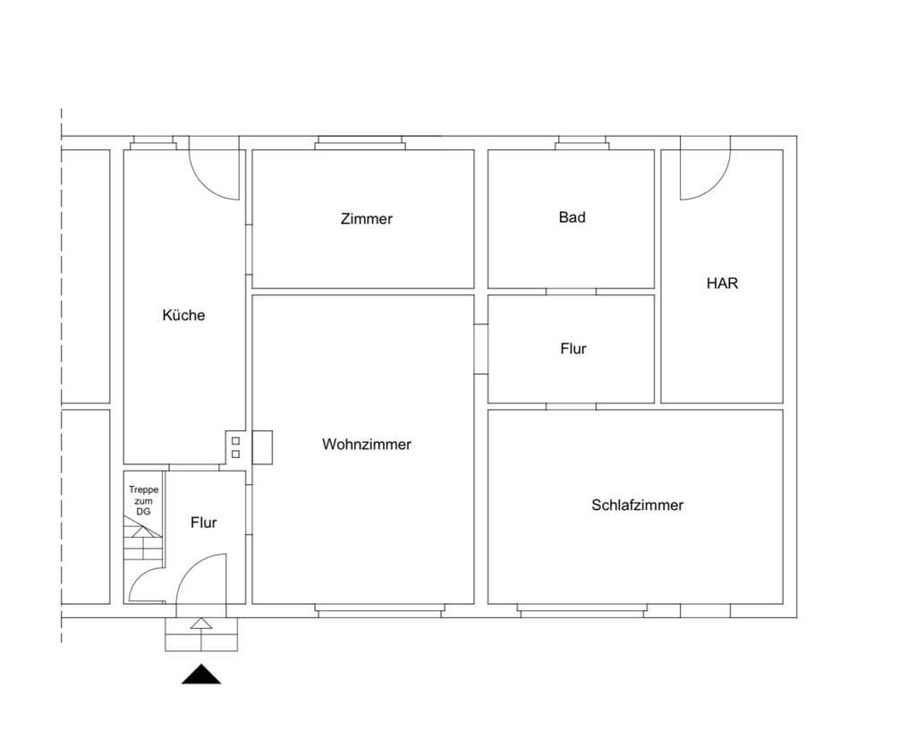 Immobilie in Schönhausen (Elbe) - Platz für neue Ideen: Endreihenhaus in Schönhausen - Bild 1