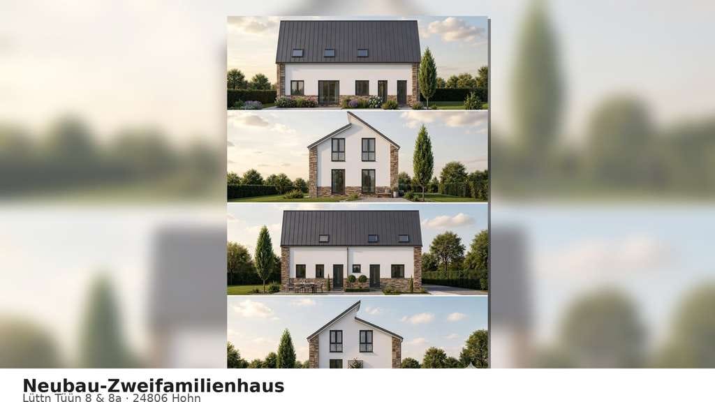 Immobilie in Hohn - Neubau in Hohn - 2 moderne Wohneinheiten, einzeln oder im Paket erwerbbar - Bild 0
