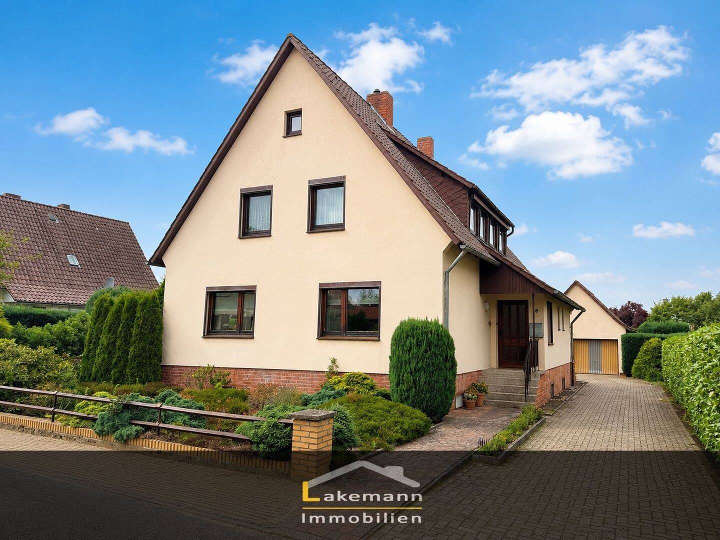 Immobilie in Hassel (Weser) - Hassel: Gepflegtes Einfamilienhaus auf großzügigem Grundstück - Bild 0