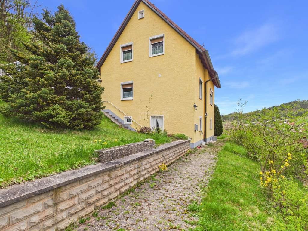 Immobilie in Trebgast - Idyllisches Einfamilienhaus mit einmaligem Weitblick in Trebgast - Bild 1