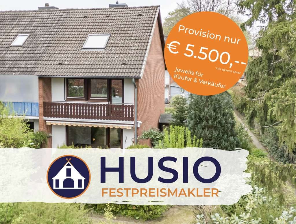 Immobilie in Norderstedt - Gepflegtes Endreihenhaus mit Loggia, Vollkeller und großem Garten in ruhiger Wohnlage - Bild 0