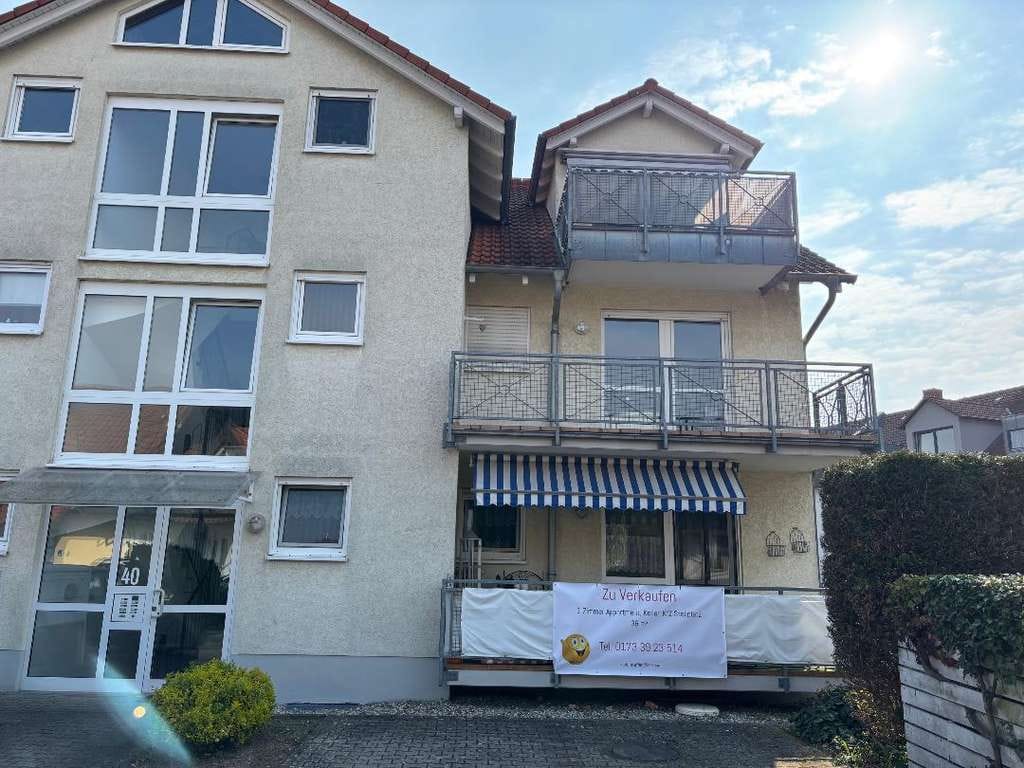 Immobilie in Hockenheim - 1-Zimmer-Wohnung in Hockenheim, Südwestbalkon - Bild 1