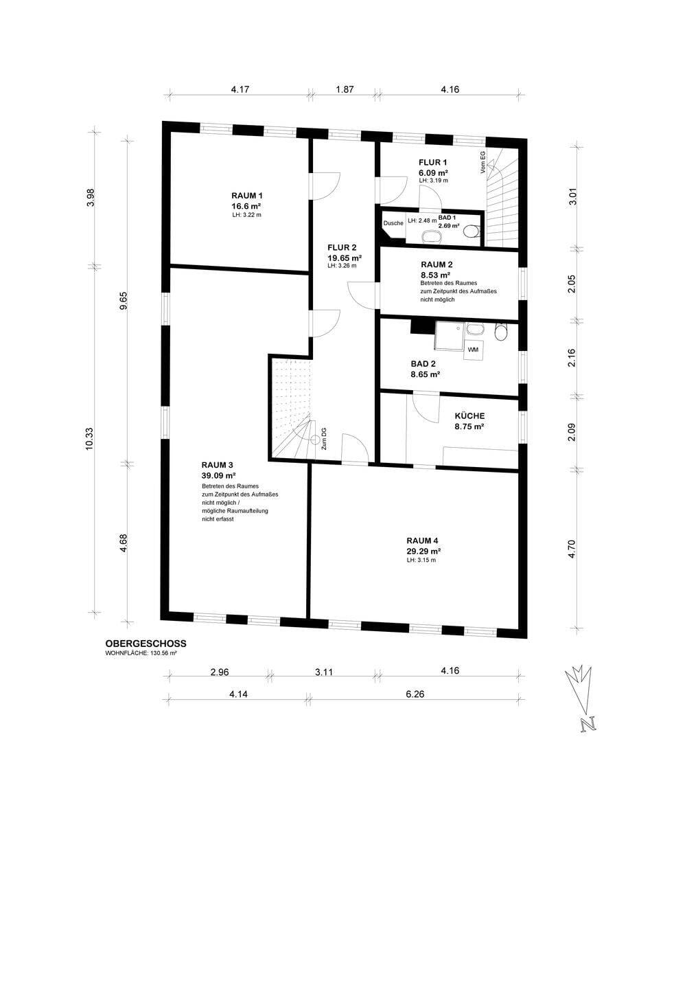 Immobilie in Osterholz-Scharmbeck - R 20 OHZ- freistehendes Wohn- und Geschäftshaus mit viel potenzial am Klosterplatz- - Bild 4